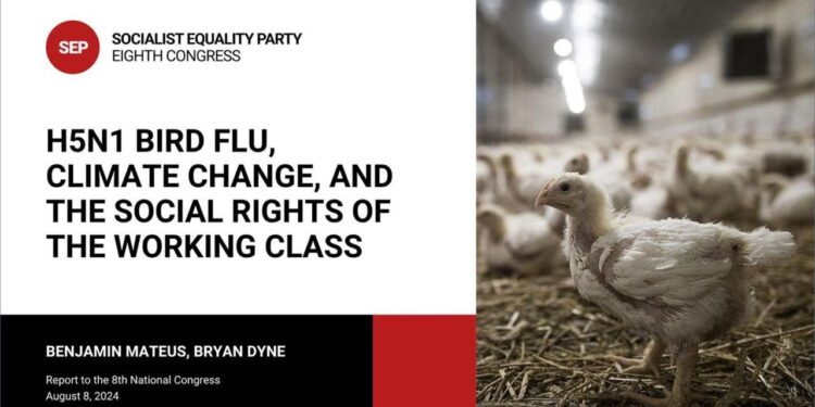 Gripe aviar H5N1, cambio climático y derechos sociales de la clase trabajadora