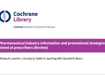 Información y estrategias promocionales de la industria farmacéutica dirigidas a los prescriptores.